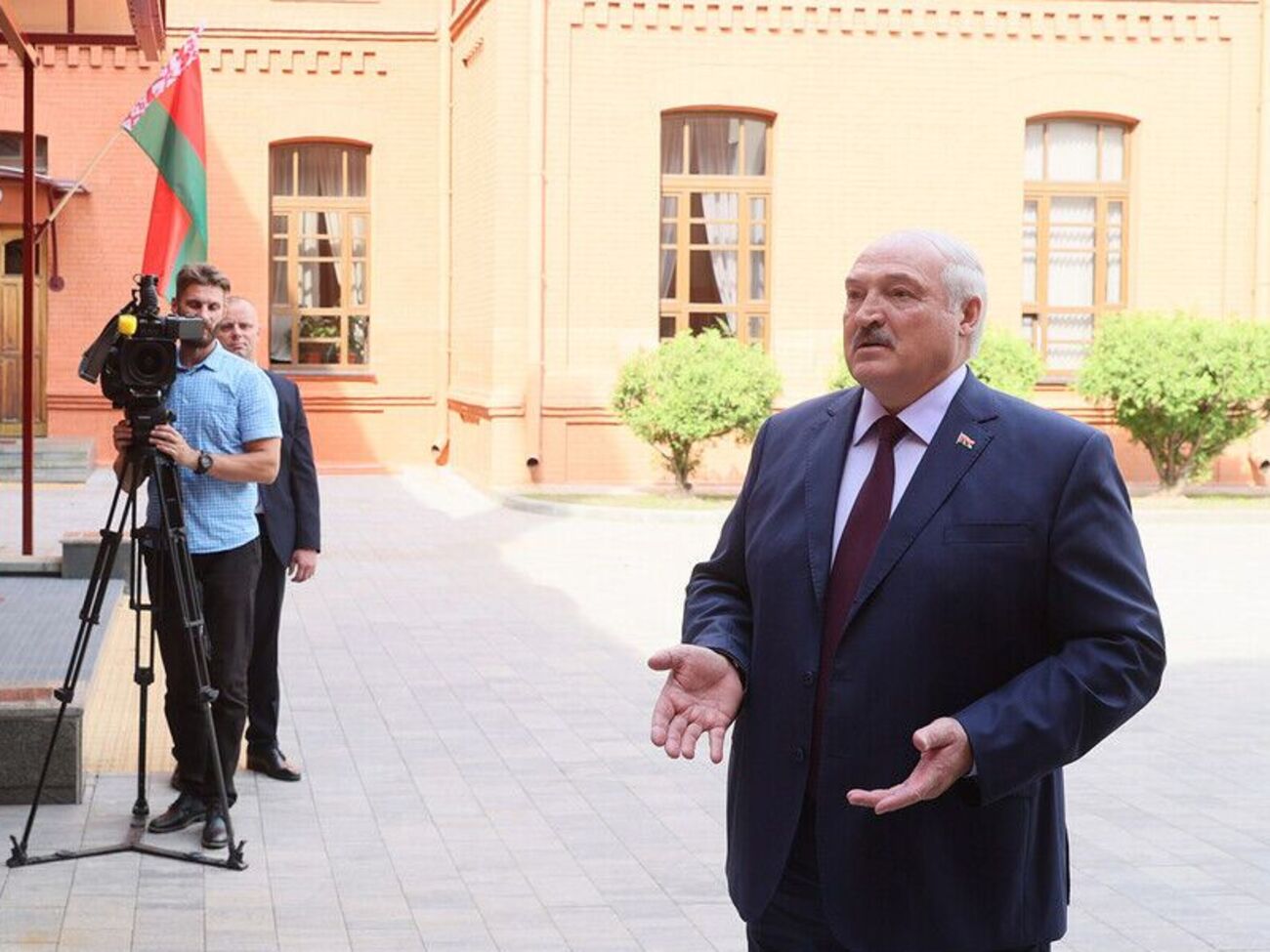 Лукашенко (на фото) зазначив, що не має гарантувати безпеку Пригожина