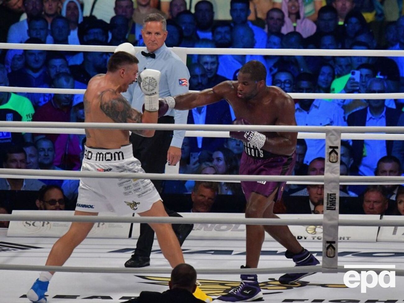 Усик одержал победу в девятом раунде