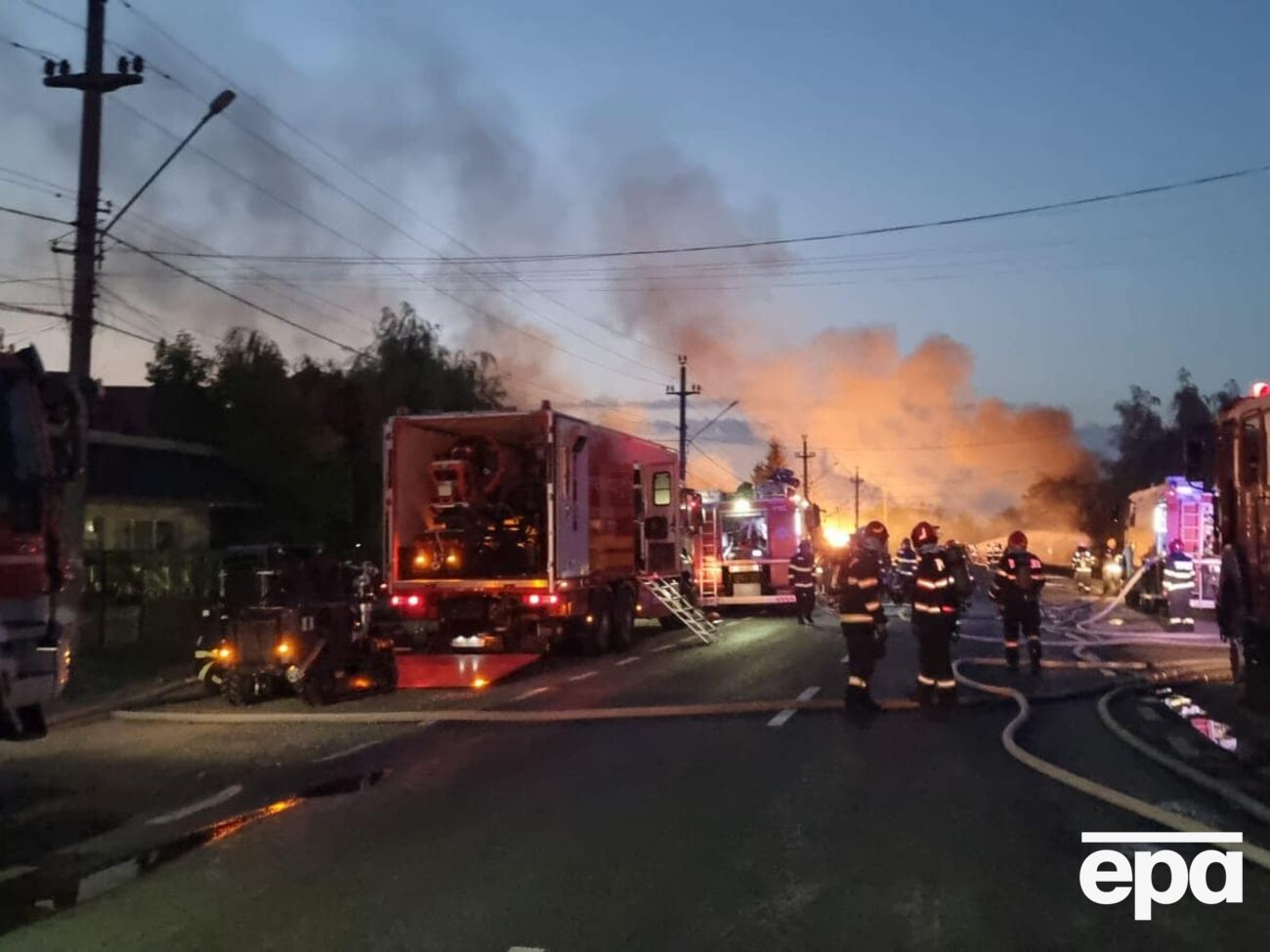 Більшість постраждалих через пожежу на АЗС – рятувальники