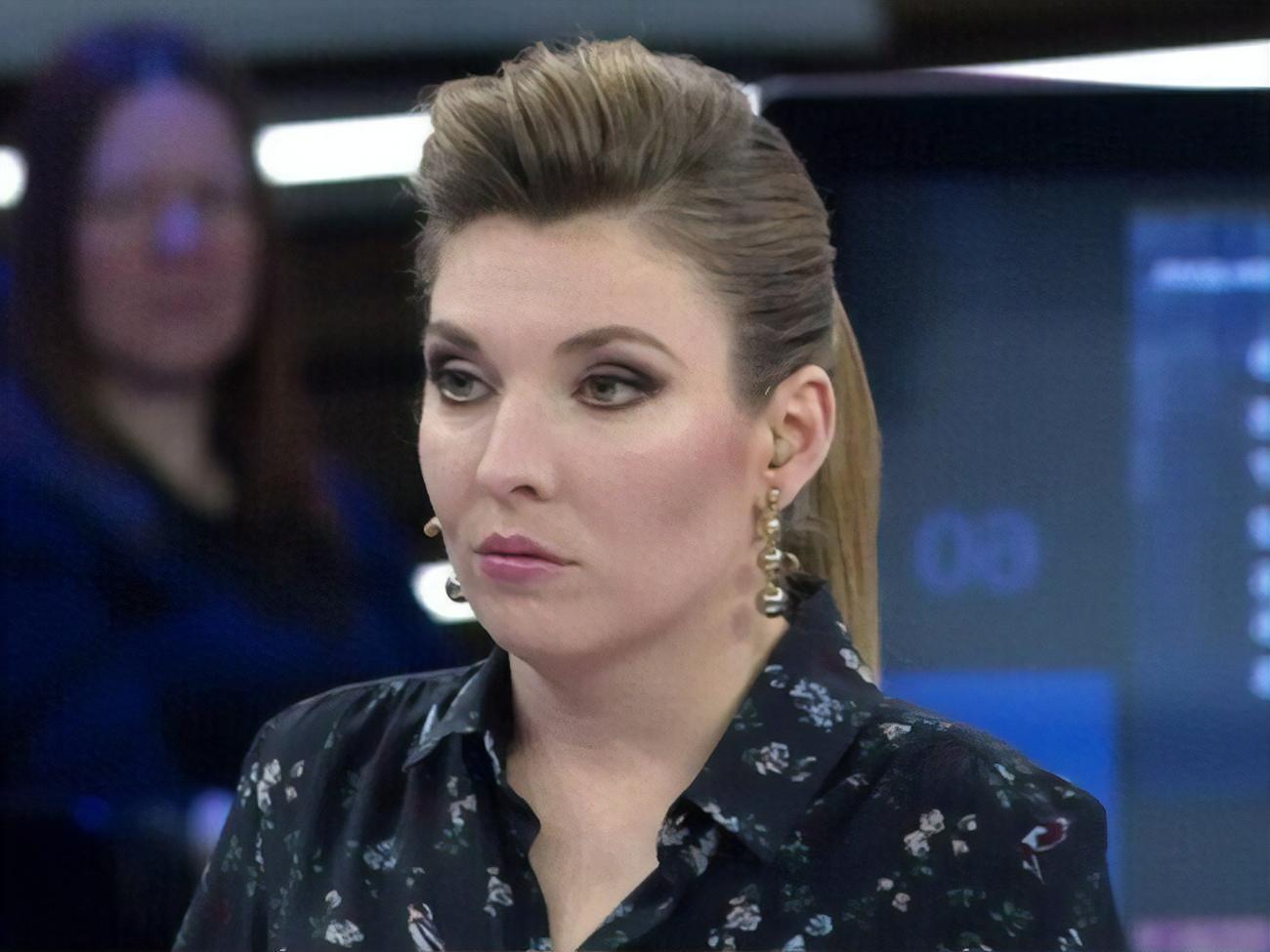 Скабеева с мужем одинаковыми фразами высказались о западных СМИ