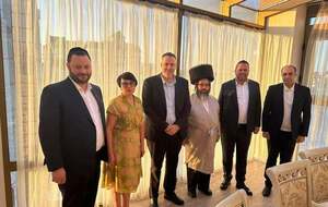 Міністр зустрівся з міською головою Умані напередодні приїзду паломників до міста на святкування Рош га-Шана