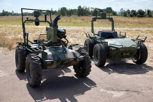 Федоров розповів, що перевірив 25 унікальних розробок українських роботів – від логістичних до бойових роботів-камікадзе (на фото)