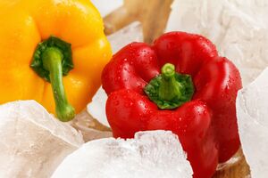 Заморожений перець можна зберігати шість місяців