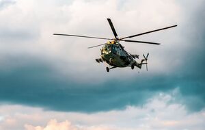 За даними Baza, гелікоптер здійснював тренувальний політ