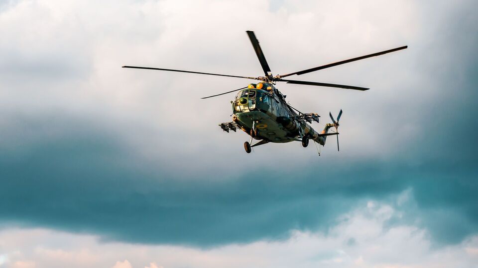 По данным Baza, вертолет совершал тренировочный полет