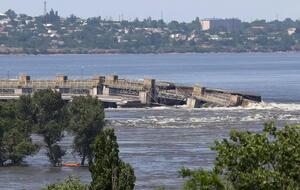 Наслідки підриву Каховської ГЕС зняли з дрона