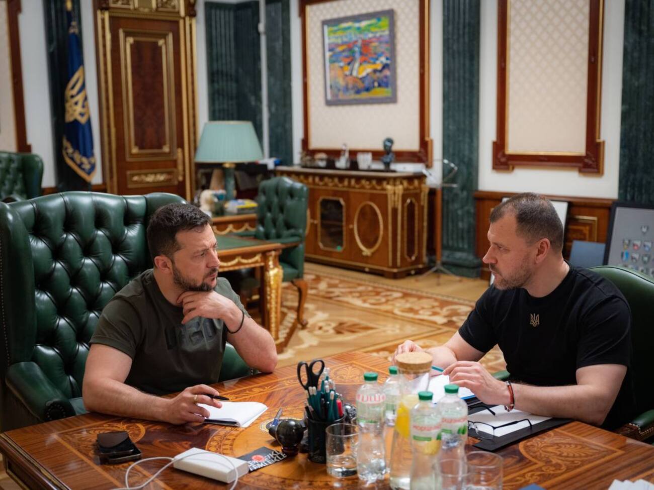 Зеленский заслушал отчет Клименко 3 августа
