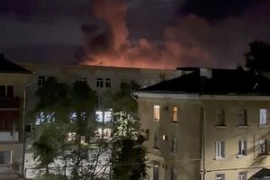 По данным ГУР, в Пскове уничтожены четыре самолета Ил-76