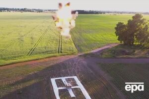 ВСУ показали видео с испытаний картонного беспилотника