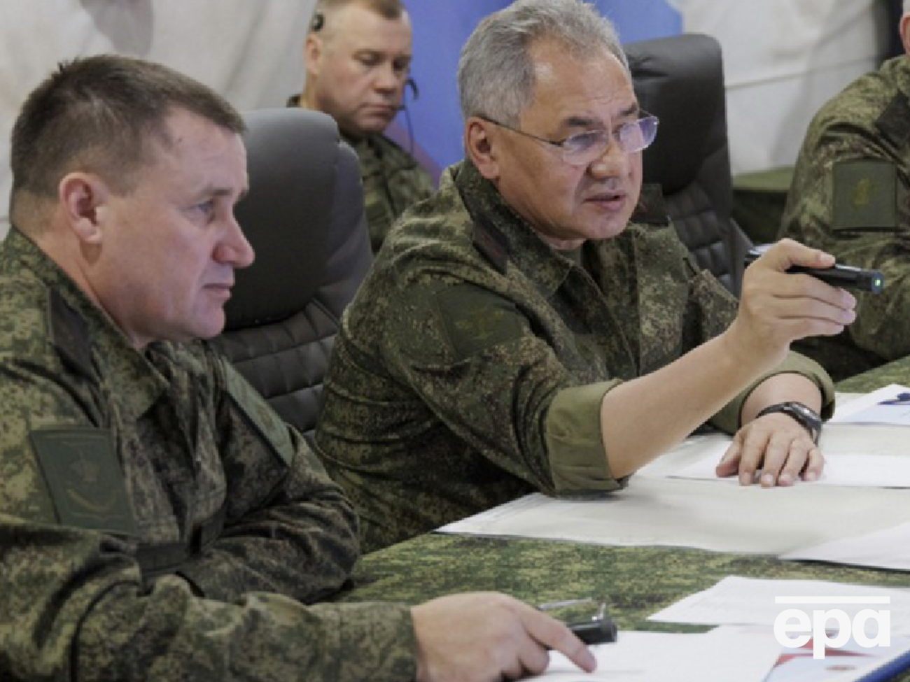В минобороны РФ утверждают, что Шойгу посетил своих подчиненных в пункте управления оккупационными войсками в Украине