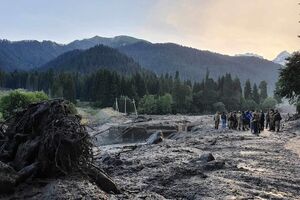 На курорт обрушилось до 5 млн м³ грязи