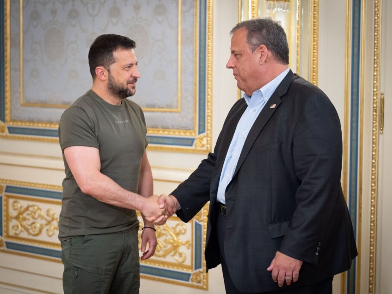 США являются лидером, оказывают Украине наибольшую поддержку, отметил Зеленский в ходе встречи с Кристи