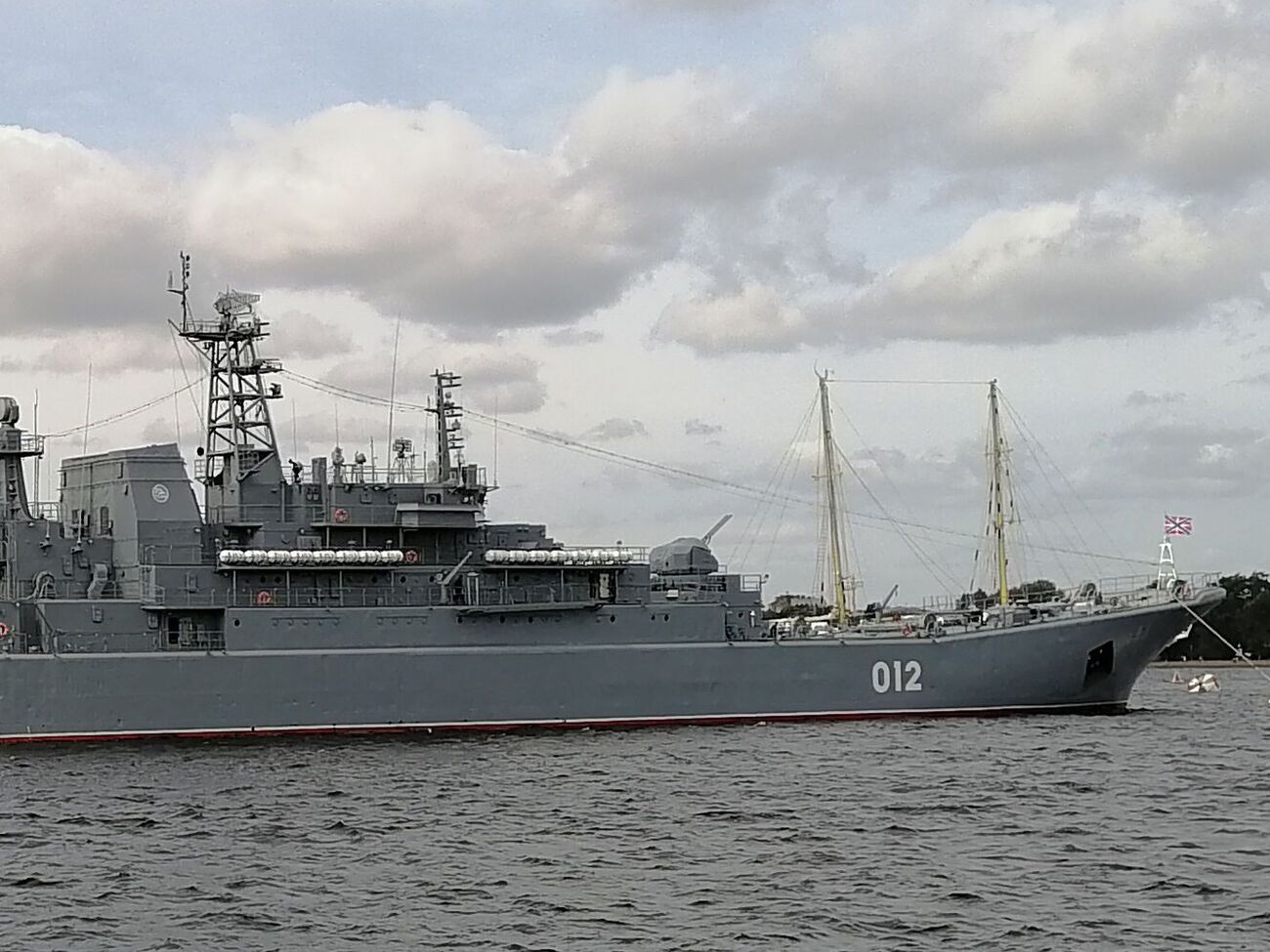 Корабель "Оленегорский горняк" підбили у ніч на 4 серпня