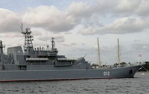 Корабль "Оленегорский горняк" был подбит в ночь на 4 августа