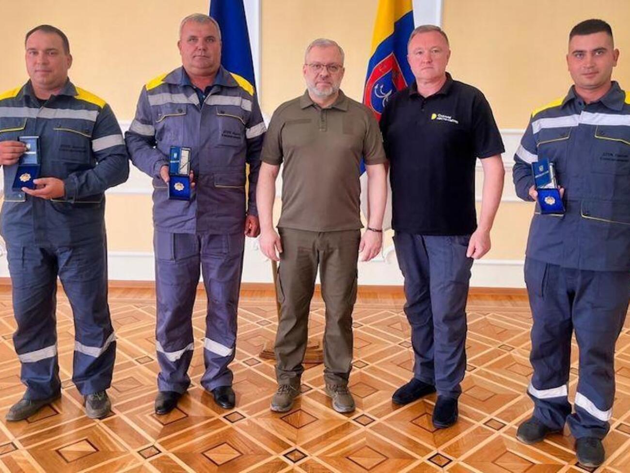 Министр энергетики и глава Одесской ОВА поблагодарили коллектив компании за героическую работу в условиях военного времени в регионе