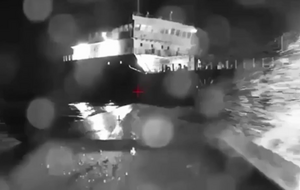 После украинских ударов по военному кораблю оккупантов "Оленегорский горняк" и российскому танкеру SIG (на фото) ситуация в Черном море изменилась, считает Загородний