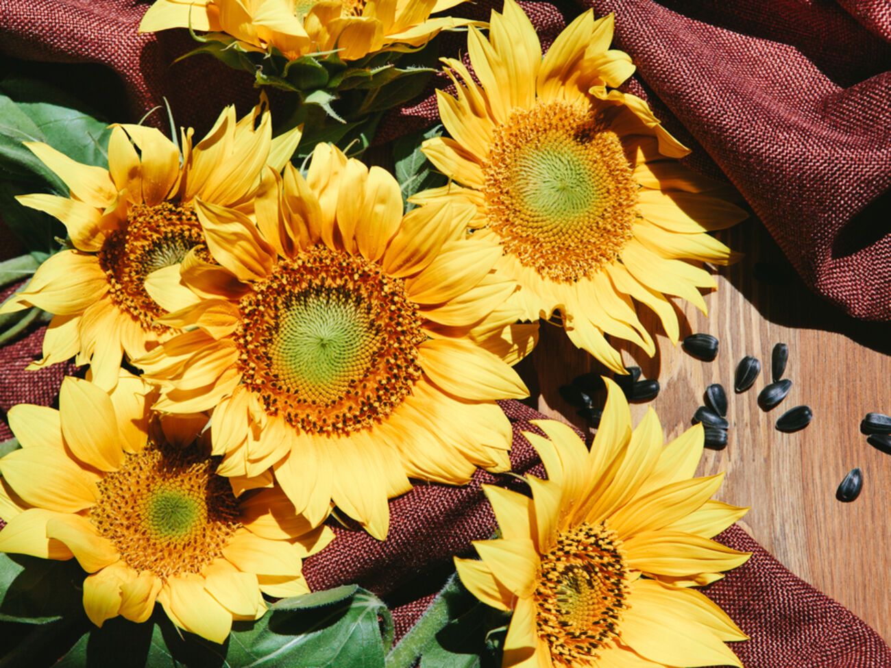 Подсолнечник готовится быстро