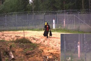 В Латвии утверждают, что границу незаконно пересекли четверо мужчин
