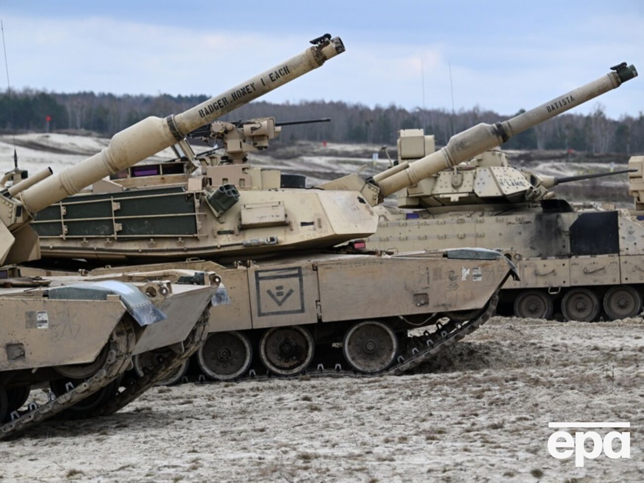 Abrams готові до доправлення в Україну, зазначив начальник відділу постачання армії США