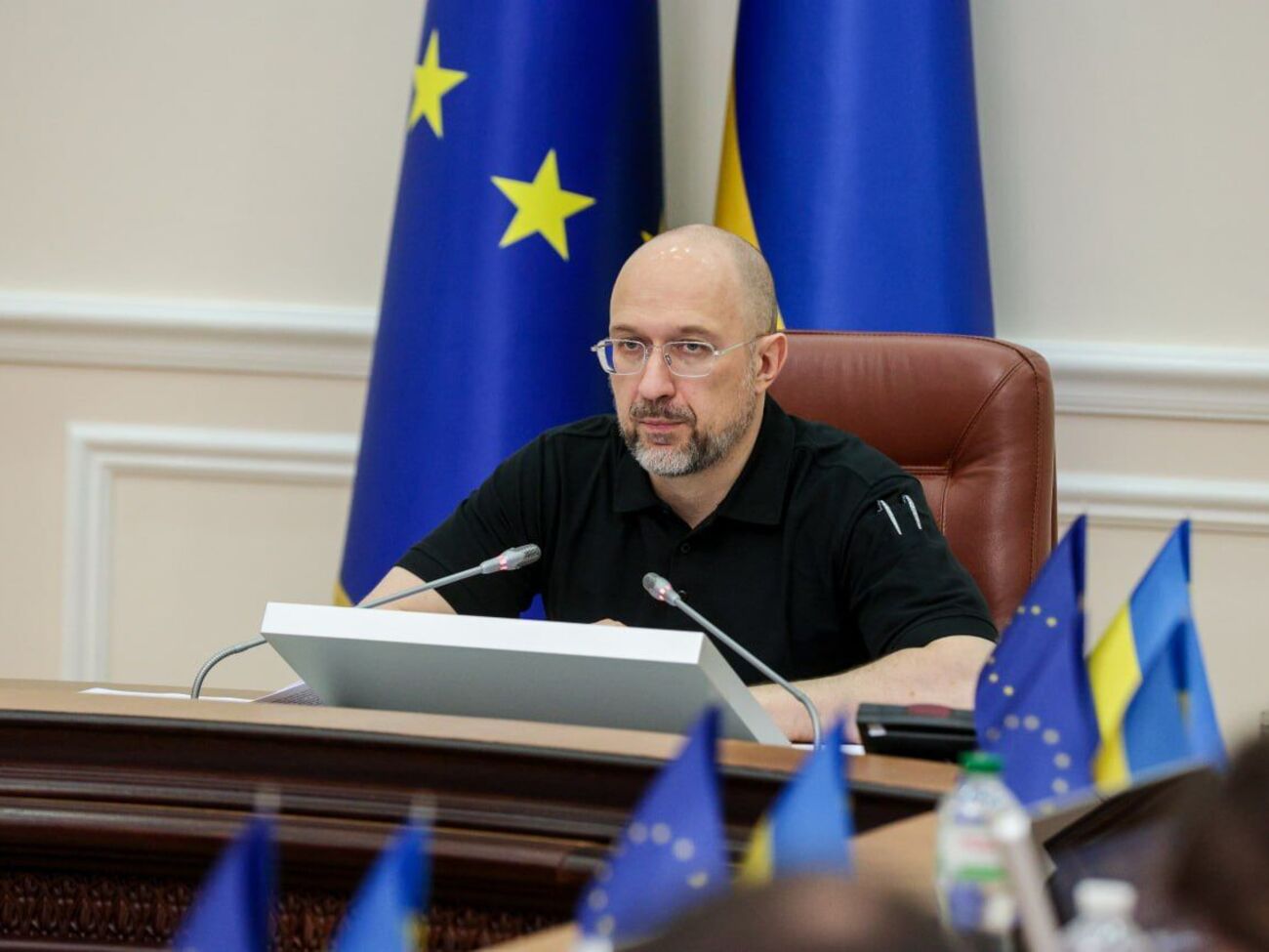 Лише в січні – липні 2023 року Україна експортувала понад 40 млн тонн продукції АПК і харчової промисловості, зазначив Шмигаль