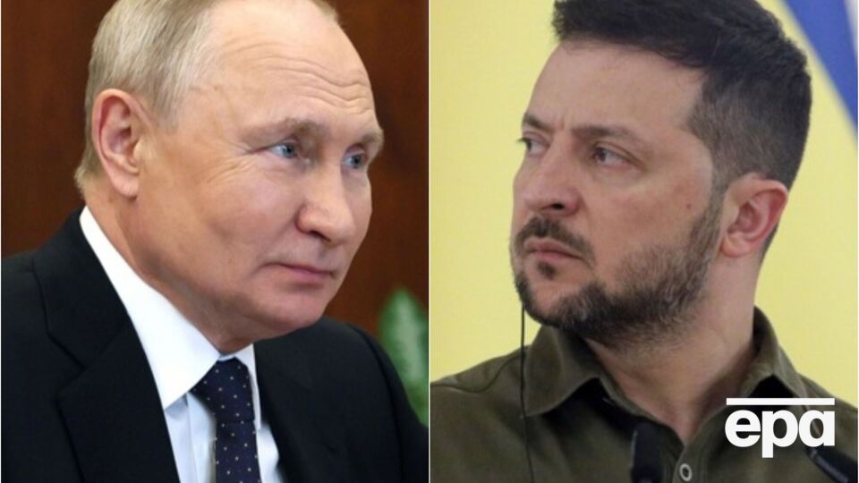Зеленський (праворуч) заявляв наприкінці січня, що не зацікавлений зустрічатися з Путіним