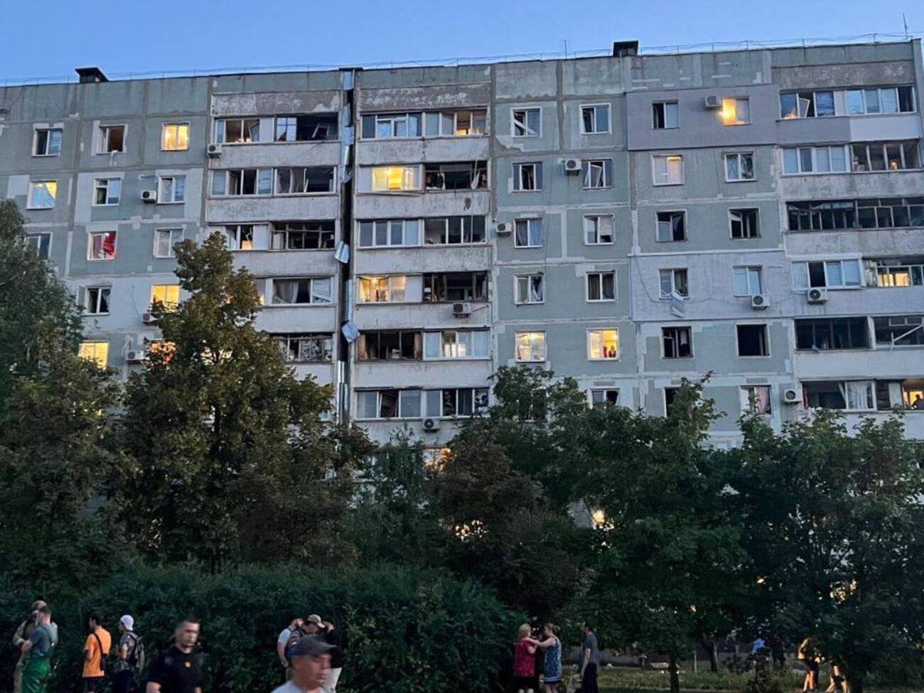 Оккупанты обстреляли Запорожье вечером 9 августа