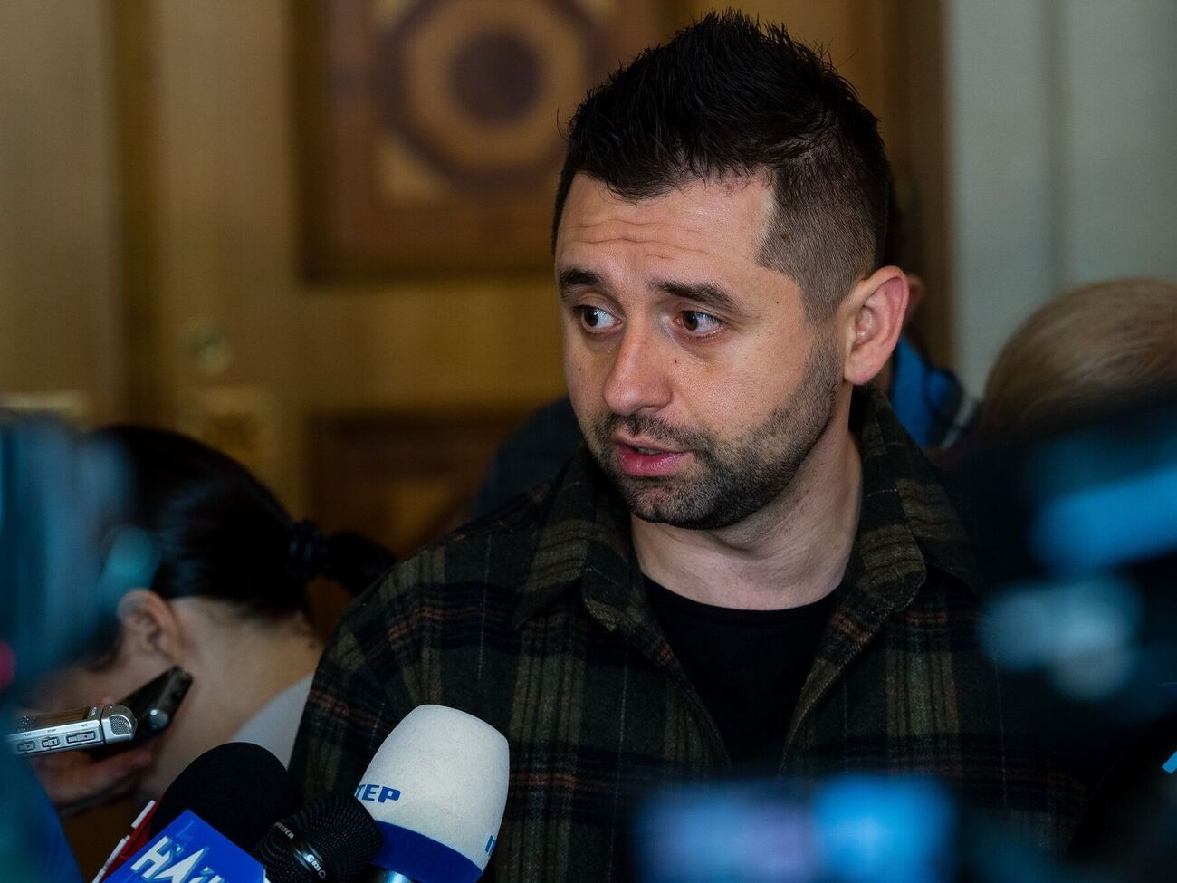 Зеленський із самого початку казав, що "Слуга народу" має "пройти період самоочищення", зазначив Арахамія (на фото)