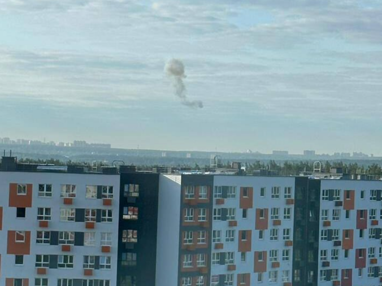 Собянин утверждает, что над Люберцами под Москвой сбили беспилотник