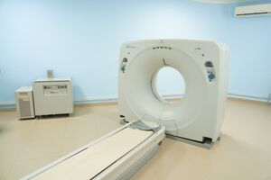 Аппарат КТ будет работать в одной из прифронтовых больниц