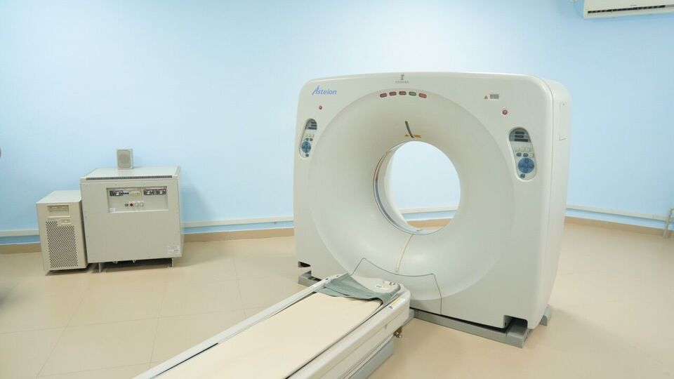 Аппарат КТ будет работать в одной из прифронтовых больниц