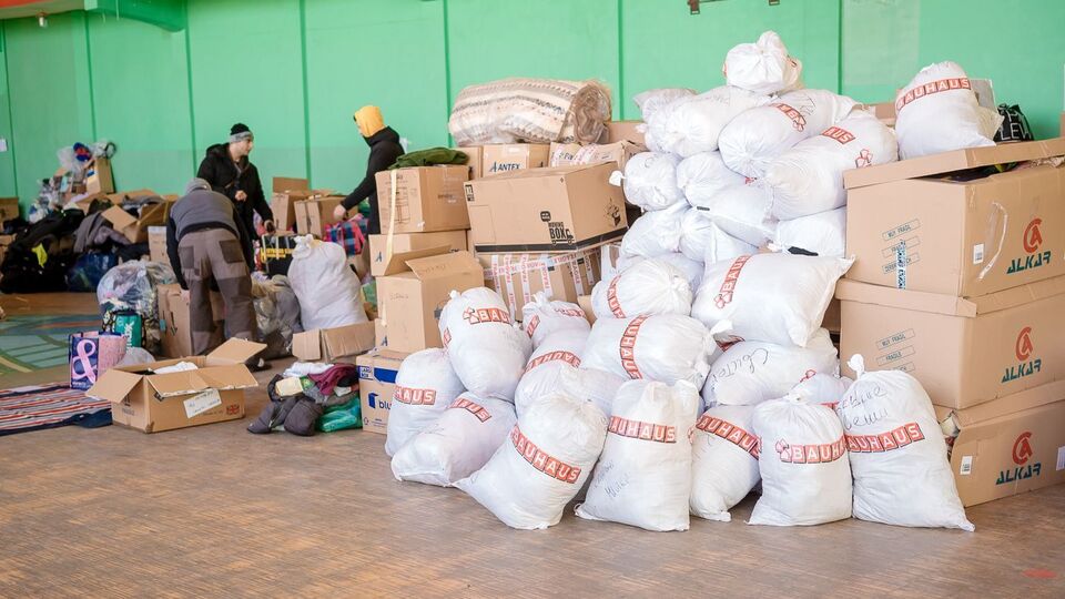 Харчові продукти як гуманітарна допомога призначалися жителям областей, які постраждали від окупантів