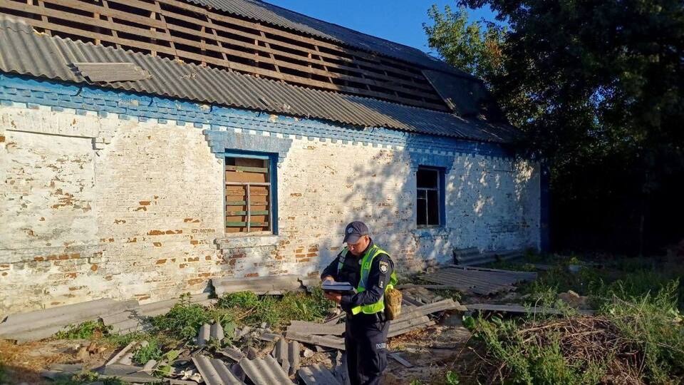 В результате атаки повреждены частные дома