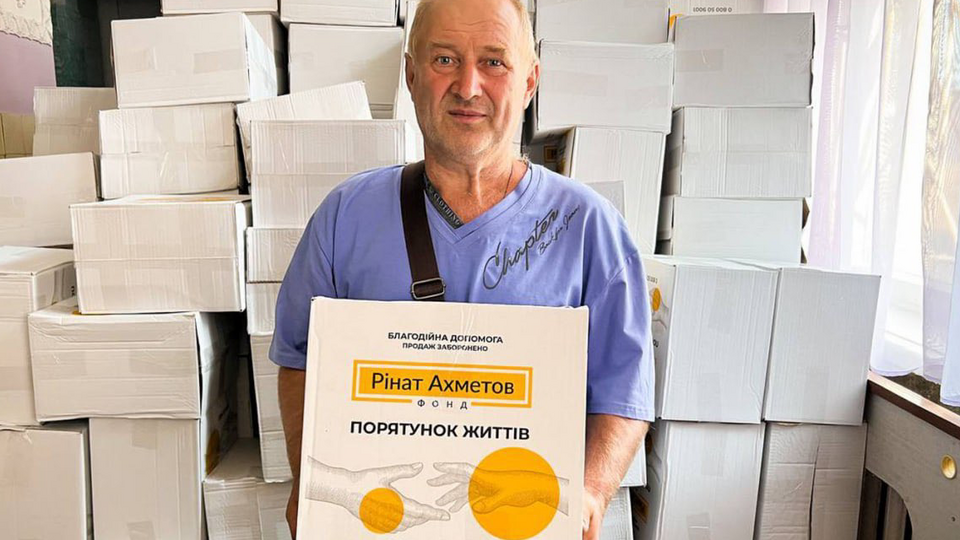 З 2014 року Фонд передав для жителів України 13 млн продуктових наборів