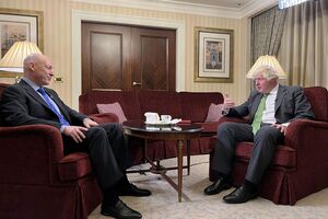 Гордон записал интервью с Джонсоном во время его последнего визита в Киев