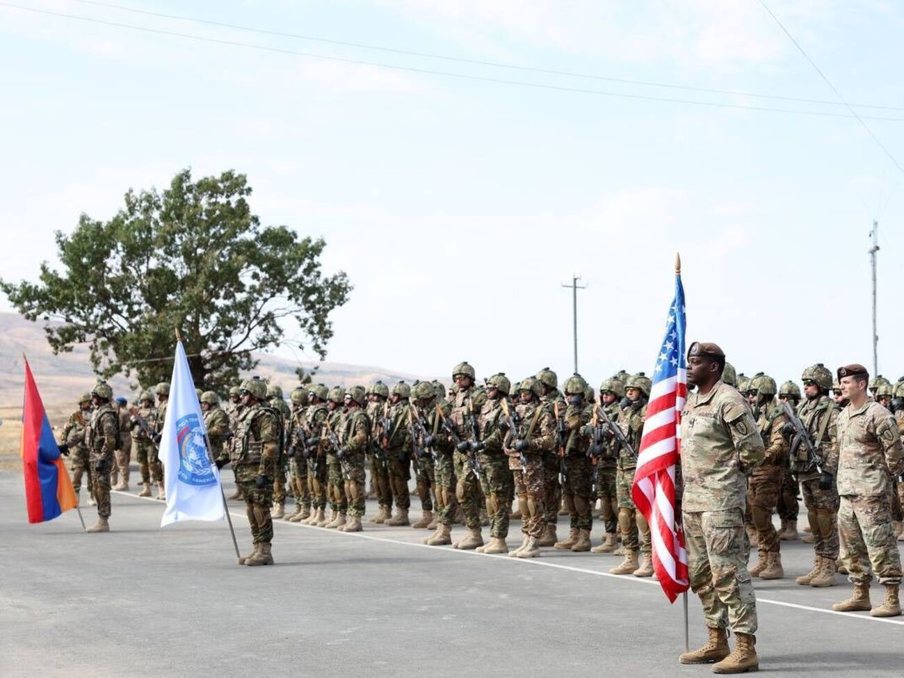 Учения проводят в рамках подготовки к миротворческим миссиям