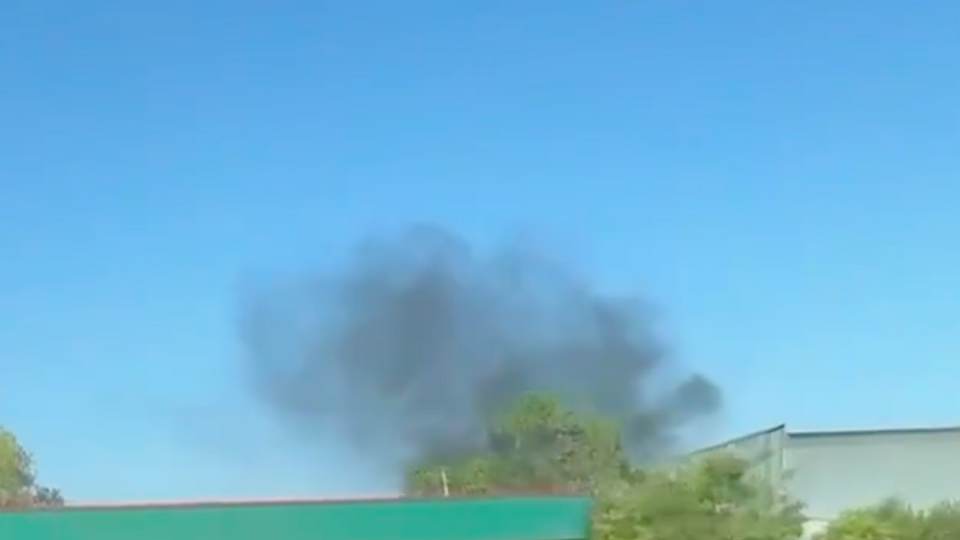 Советник мэра Мариуполя опубликовал видео пожара