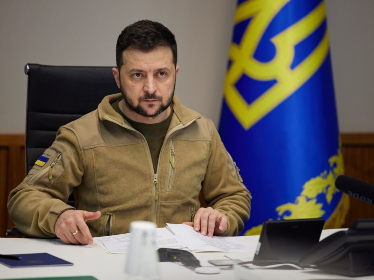 Зеленський: Сьогодні говорили лише про фронт: продовження нашого наступу, напрямки, прогнози, забезпечення, зброя та боєприпаси, власне виробництво, інформація розвідок