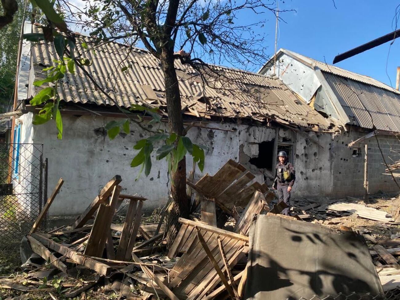 Унаслідок російських обстрілів Донецької області є пошкоджені будинки