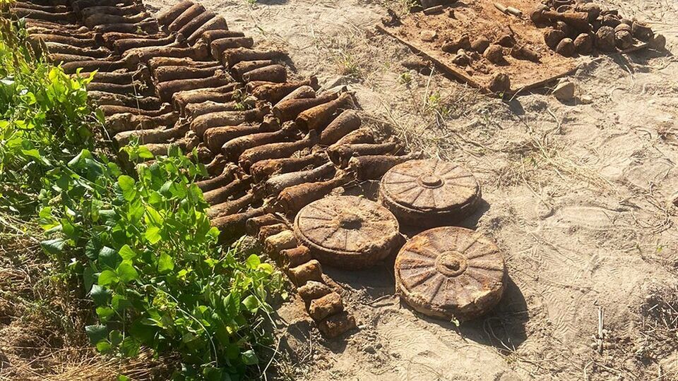 Рядом с жилым домом хранились боеприпасы времен Второй мировой