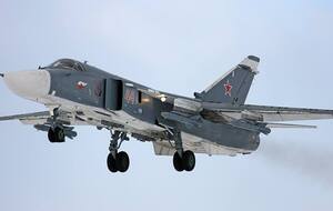В РФ разбился Су-24
