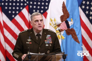 Міллі бачить за оперативною ситуацією в Україні, що час для припинення війни в той чи інший спосіб ще не настав