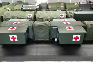 Cовременный госпиталь рассчитан на 32 койки, в нем есть операционная и лаборатория