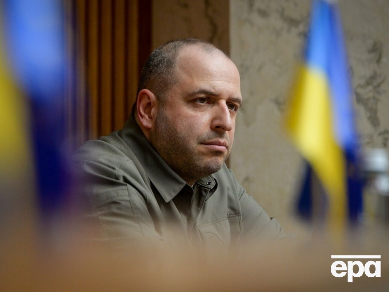 Умєров (на фото) повідомив, що проінформував Блера про ситуацію на фронті у війні РФ проти України