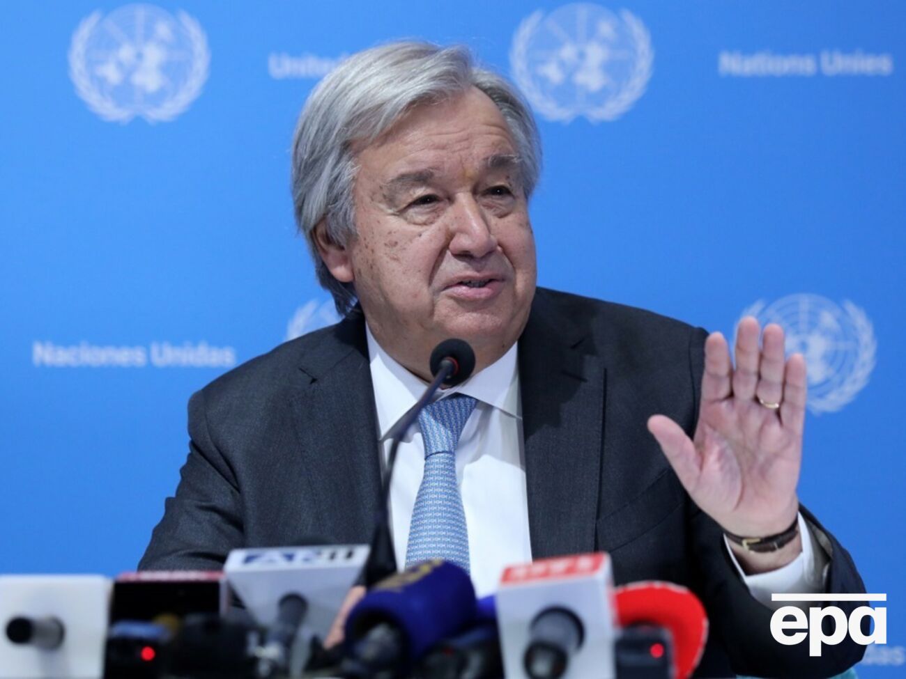 Вторгнення РФ в Україну є порушенням Статуту ООН і міжнародного права, зазначав Гутерріш 8 березня