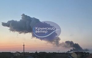 По данным очевидцев, взрывы были со стороны поселка Заозерное