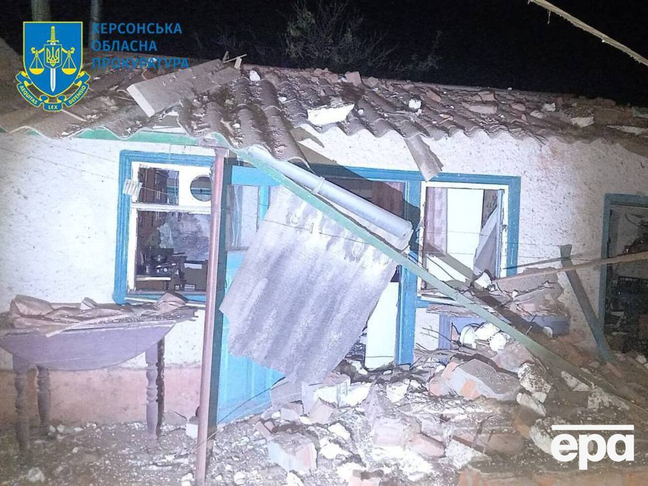 Російські снаряди поцілили в житловий будинок, де були діти