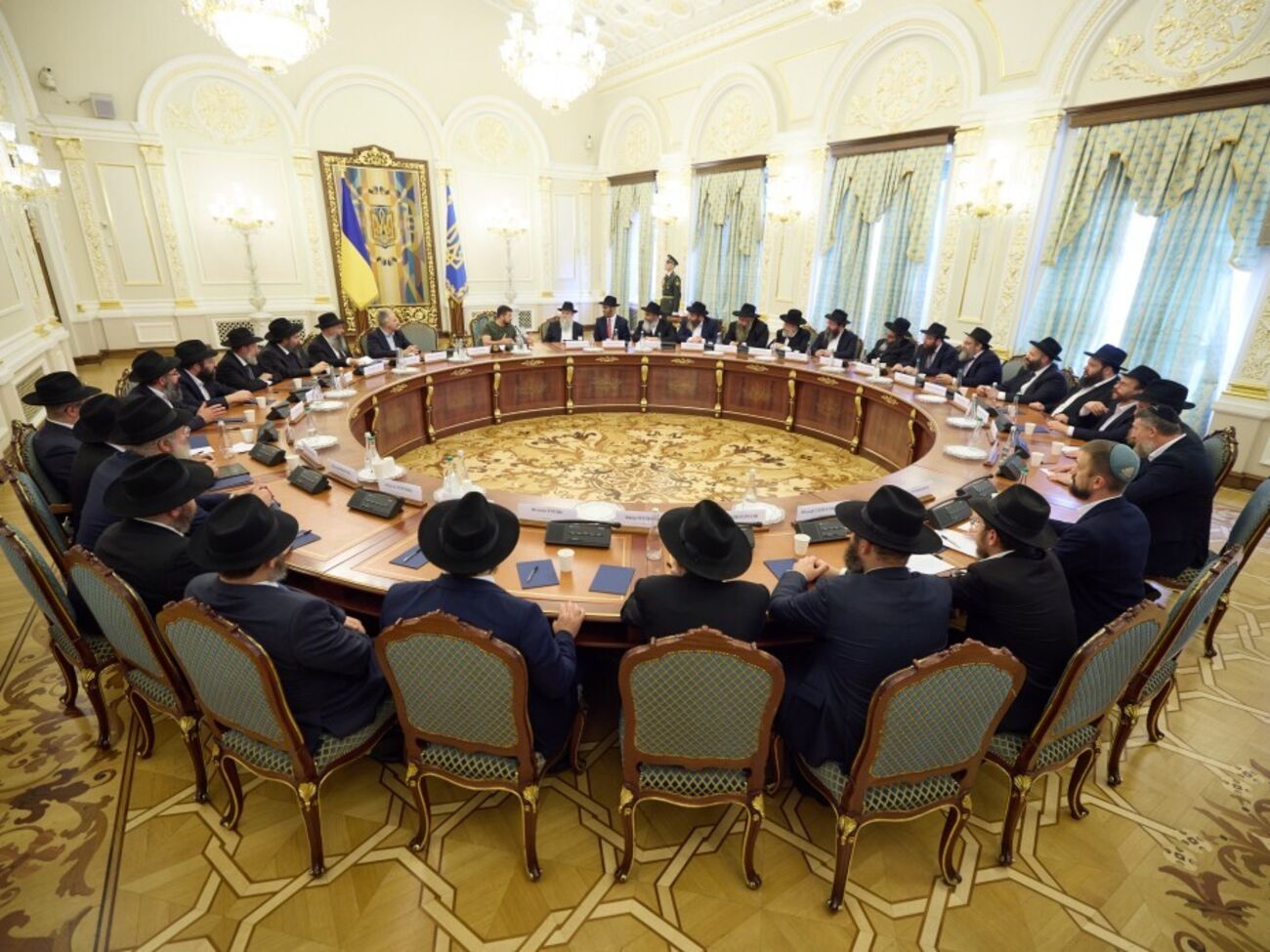 Зеленский поздравил с Рош а-Шана украинских воинов-евреев и раввинов