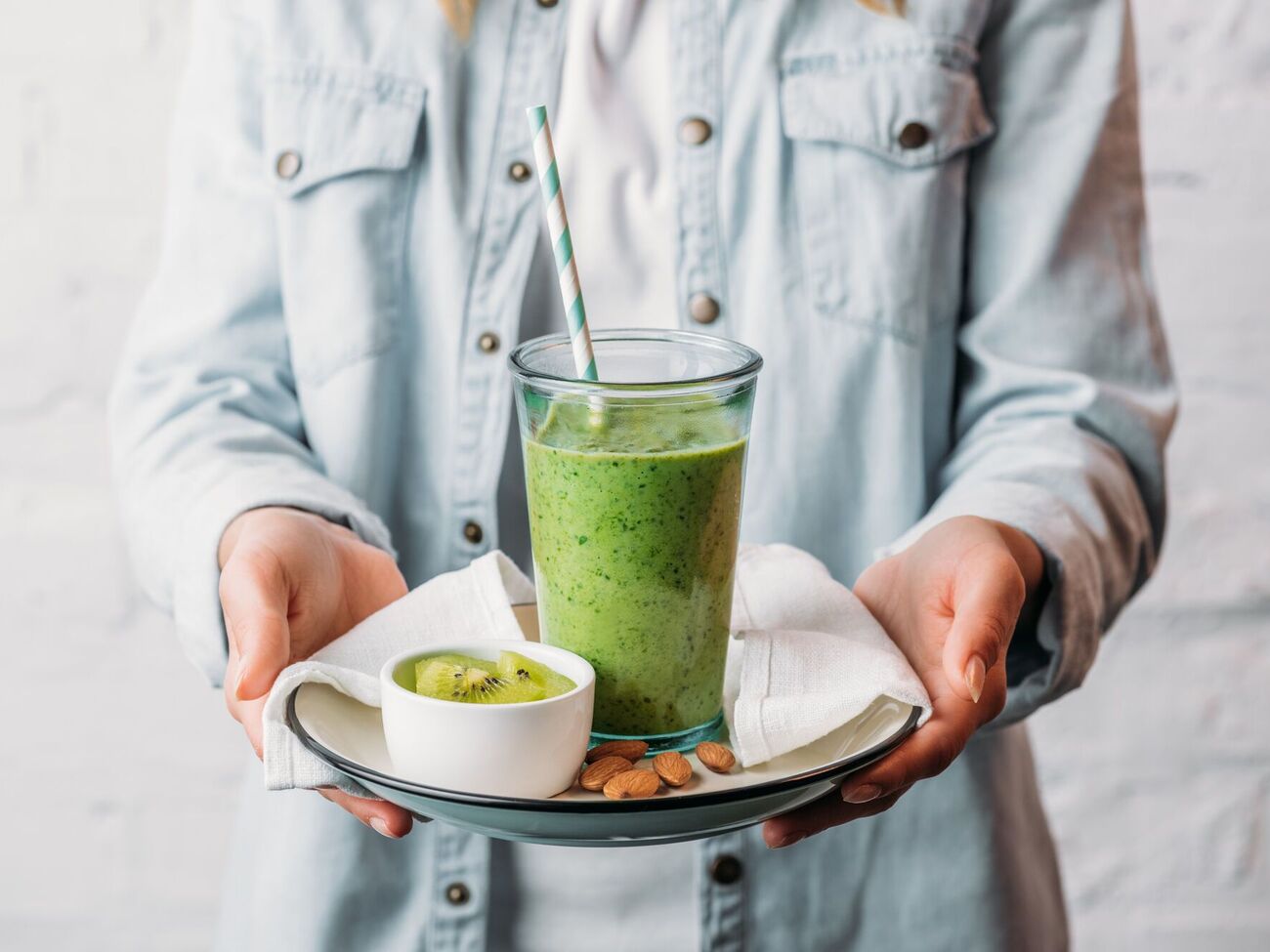 В основе смузи – рисовое молоко