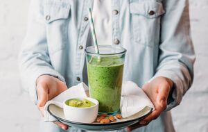 В основе смузи – рисовое молоко