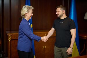 Зеленський: Я подякував фон дер Ляєн за те, що вона дотрималася свого слова й підтримала правила єдиного ринку